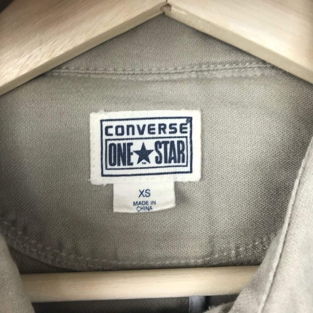 Converse Tan Hooded Trench Coat View 6